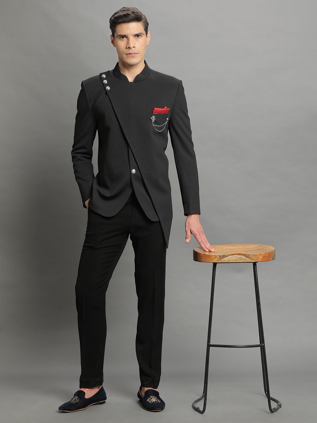 Black Royal Jodhpuri