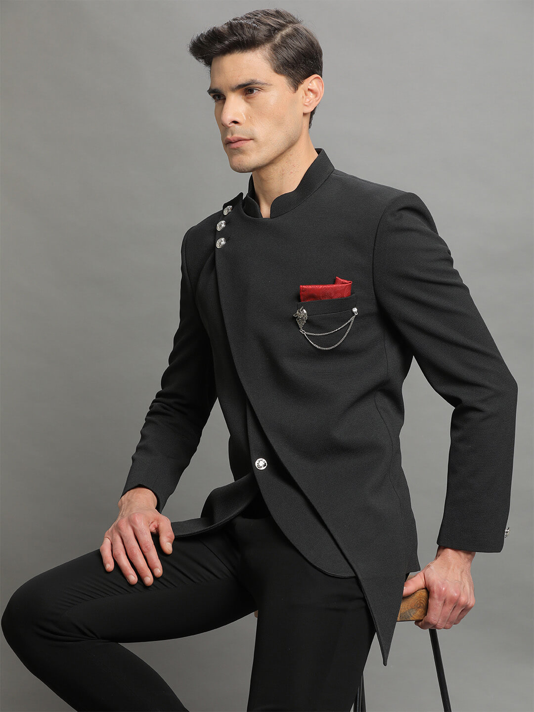 Black Royal Jodhpuri