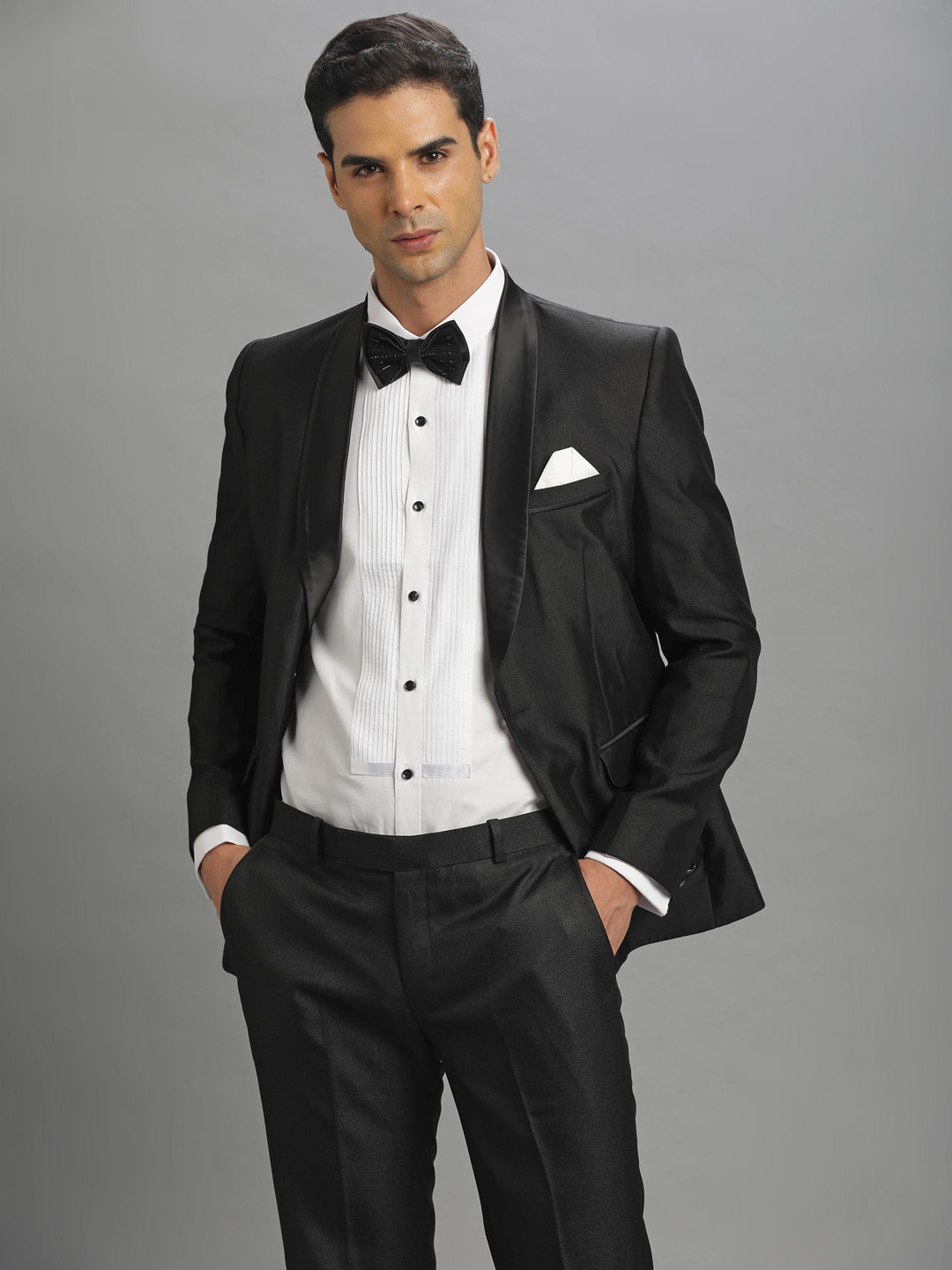 Black Shawl Lapel Tuxedo — image 2