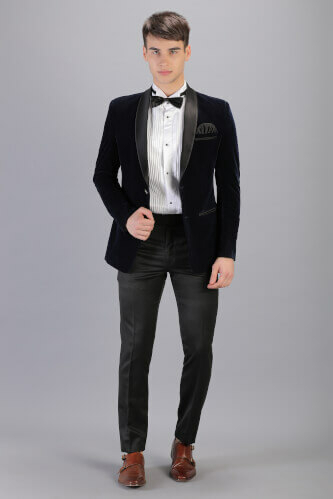 Black Velvet Blazer
