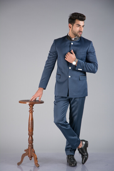 Blue Bandgala Suit