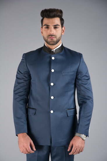 Blue Bandgala Suit