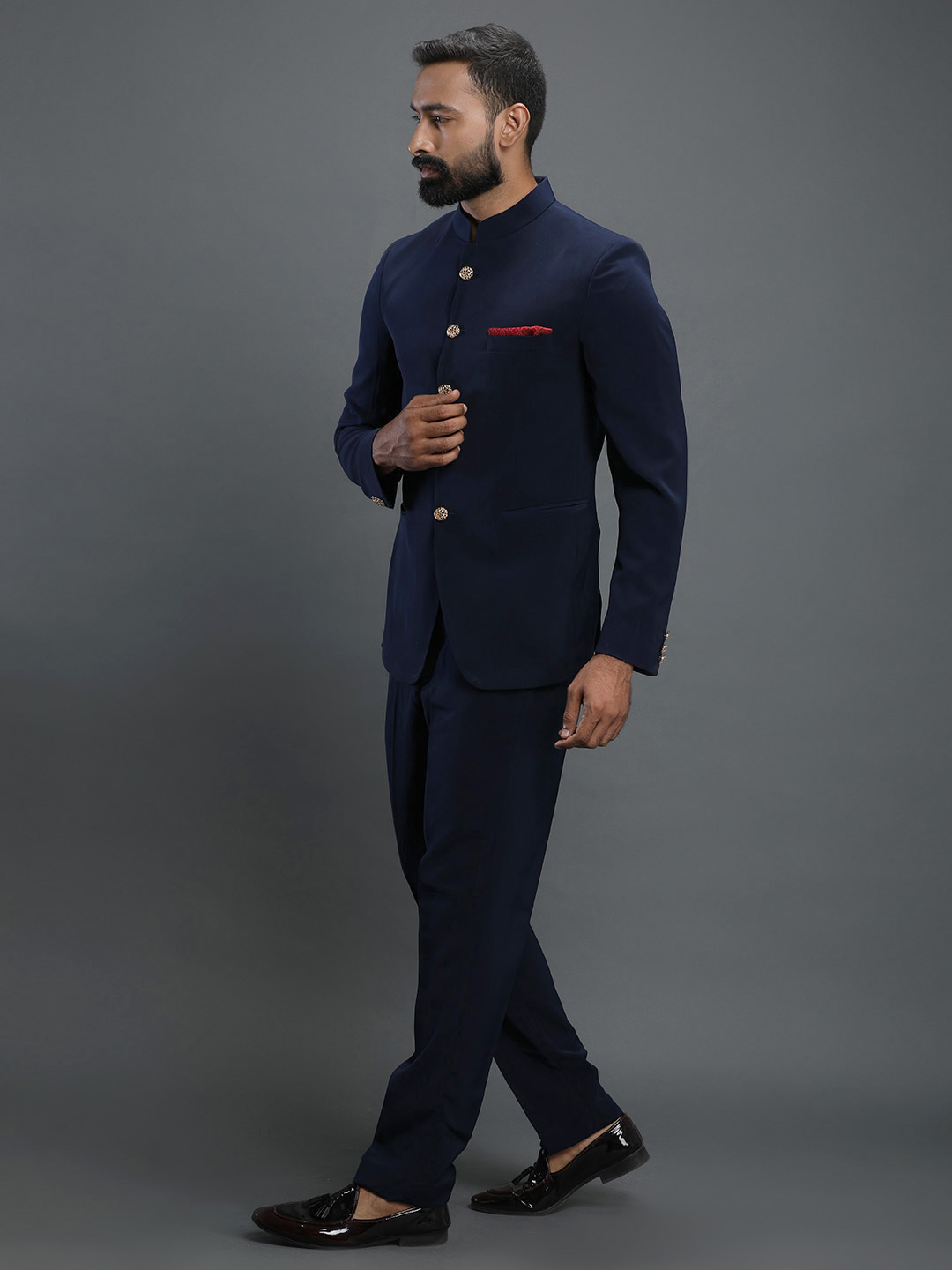 Blue Jodhpuri Suit — image 2