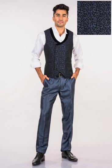 Dark Blue Waistcoat