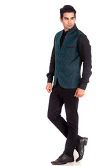 green brocade bandi