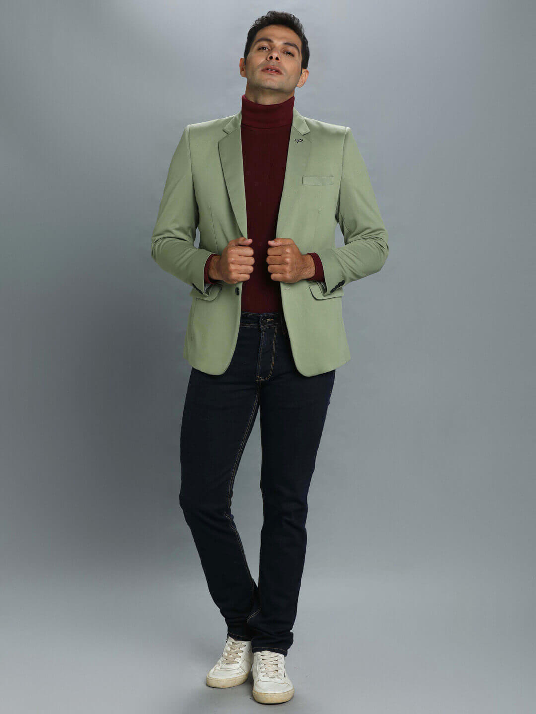 Light Green Twede Blazer