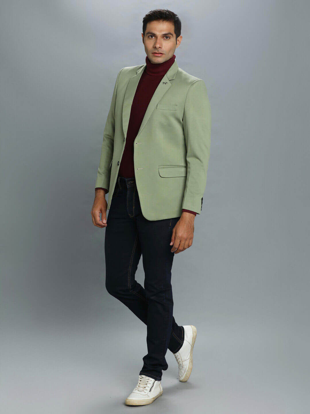Light Green Twede Blazer — image 1