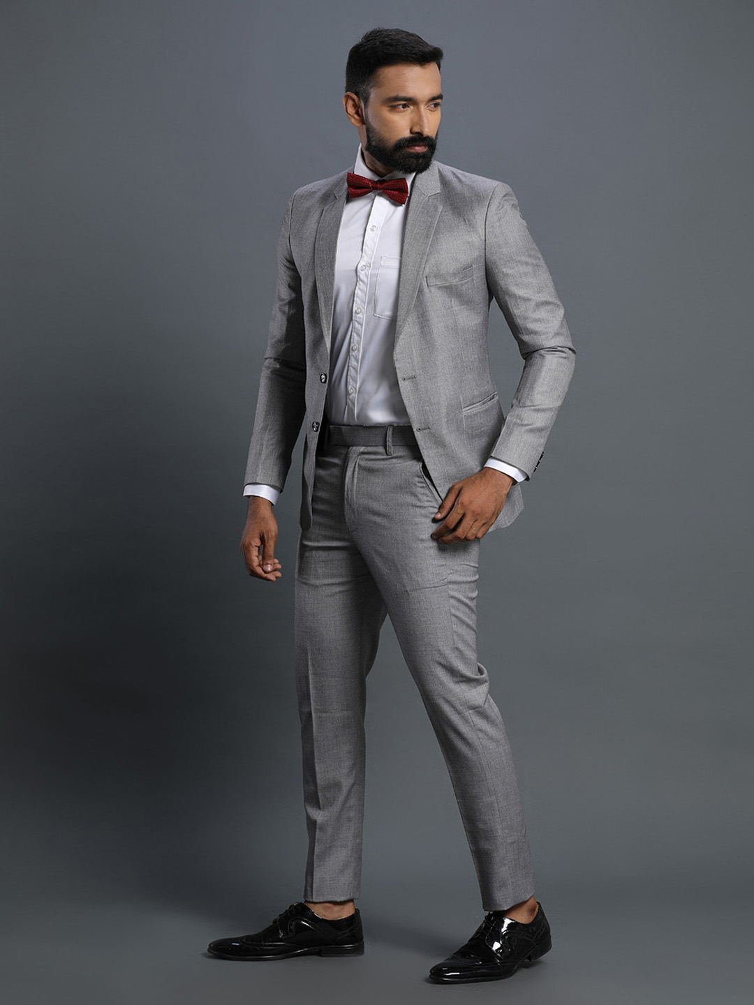 Light Grey 2 Piece Suit — image 2