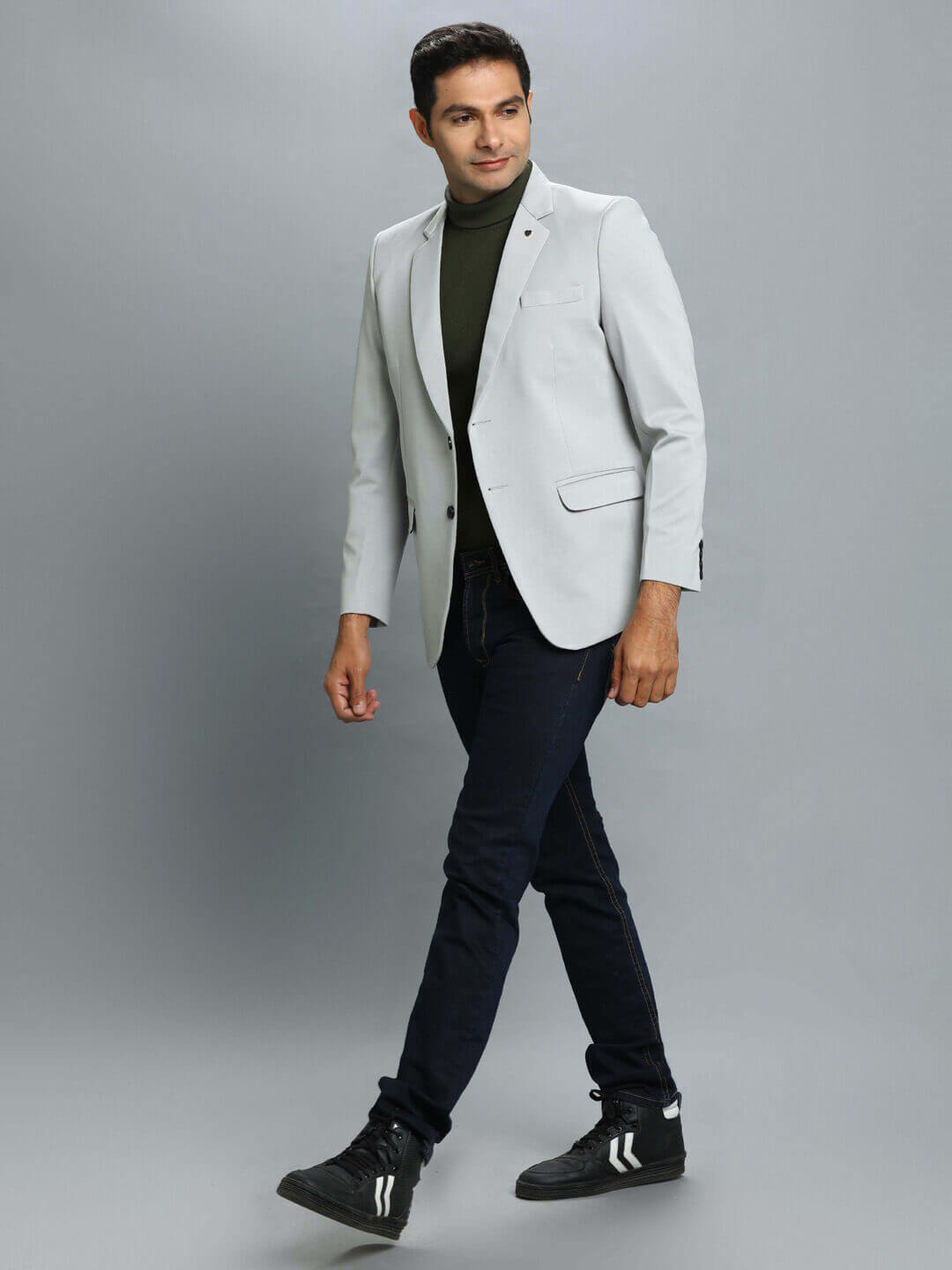 Light Grey Twede Blazer — image 3