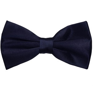 Navy Blue Bow Tie