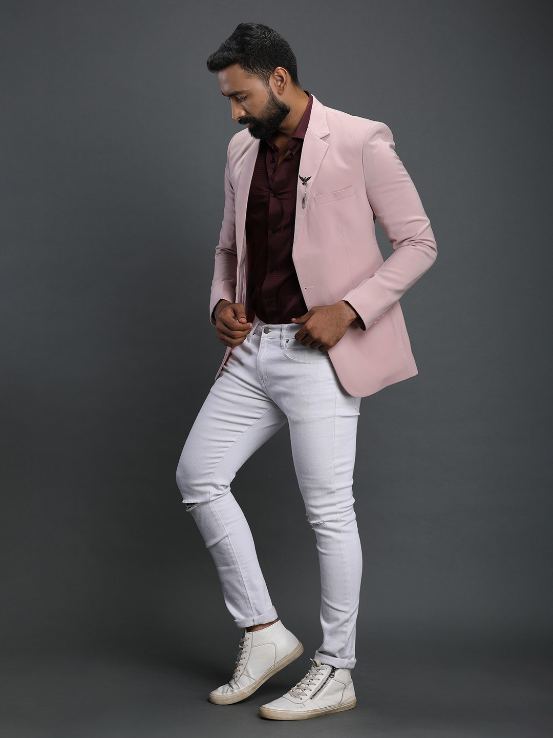 Peach Blazer — image 3
