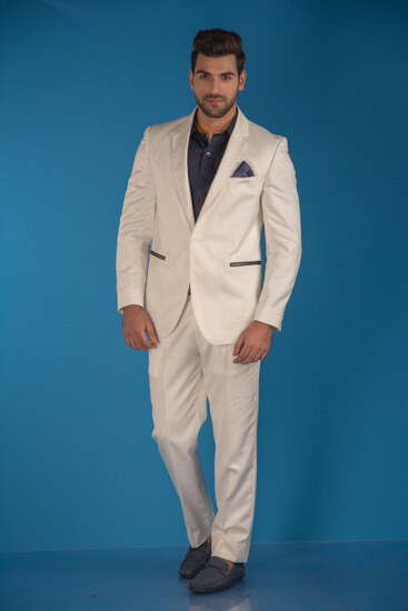 White Full suit