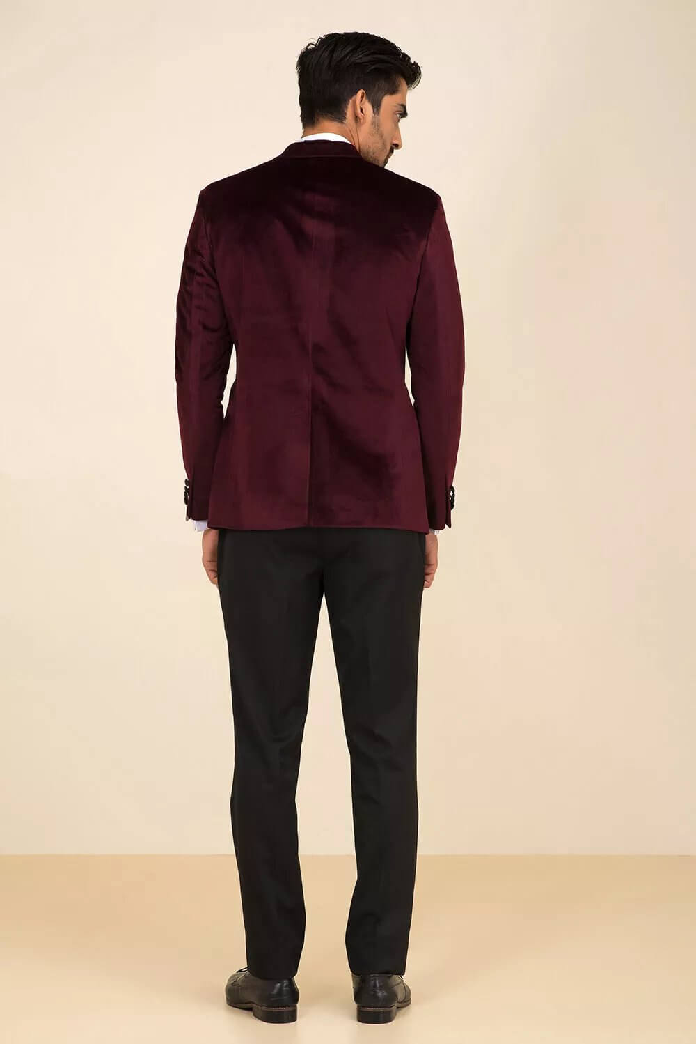 Wine Velvet Tuxedo — image 3